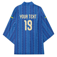 Custom World Football 2026 Sweden Kimono Swedish The Blue and Yellow Champions