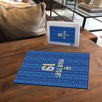 Custom World Football 2026 Sweden Puzzle Swedish The Blue and Yellow Champions