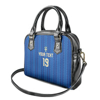 Custom World Football 2026 Sweden Shoulder Handbag Swedish The Blue and Yellow Champions