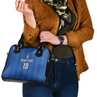 Custom World Football 2026 Sweden Shoulder Handbag Swedish The Blue and Yellow Champions