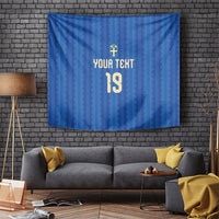 Custom World Football 2026 Sweden Tapestry Swedish The Blue and Yellow Champions