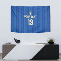 Custom World Football 2026 Sweden Tapestry Swedish The Blue and Yellow Champions