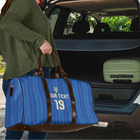 Custom World Football 2026 Sweden Travel Bag Swedish The Blue and Yellow Champions