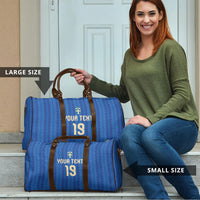 Custom World Football 2026 Sweden Travel Bag Swedish The Blue and Yellow Champions