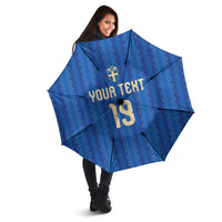 Custom World Football 2026 Sweden Umbrella Swedish The Blue and Yellow Champions