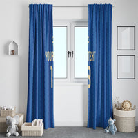 Custom World Football 2026 Sweden Window Curtain Swedish The Blue and Yellow Champions