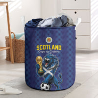 World Football 2026 Scotland Laundry Basket Scottish Tartan Cupa na Cruinne Glory