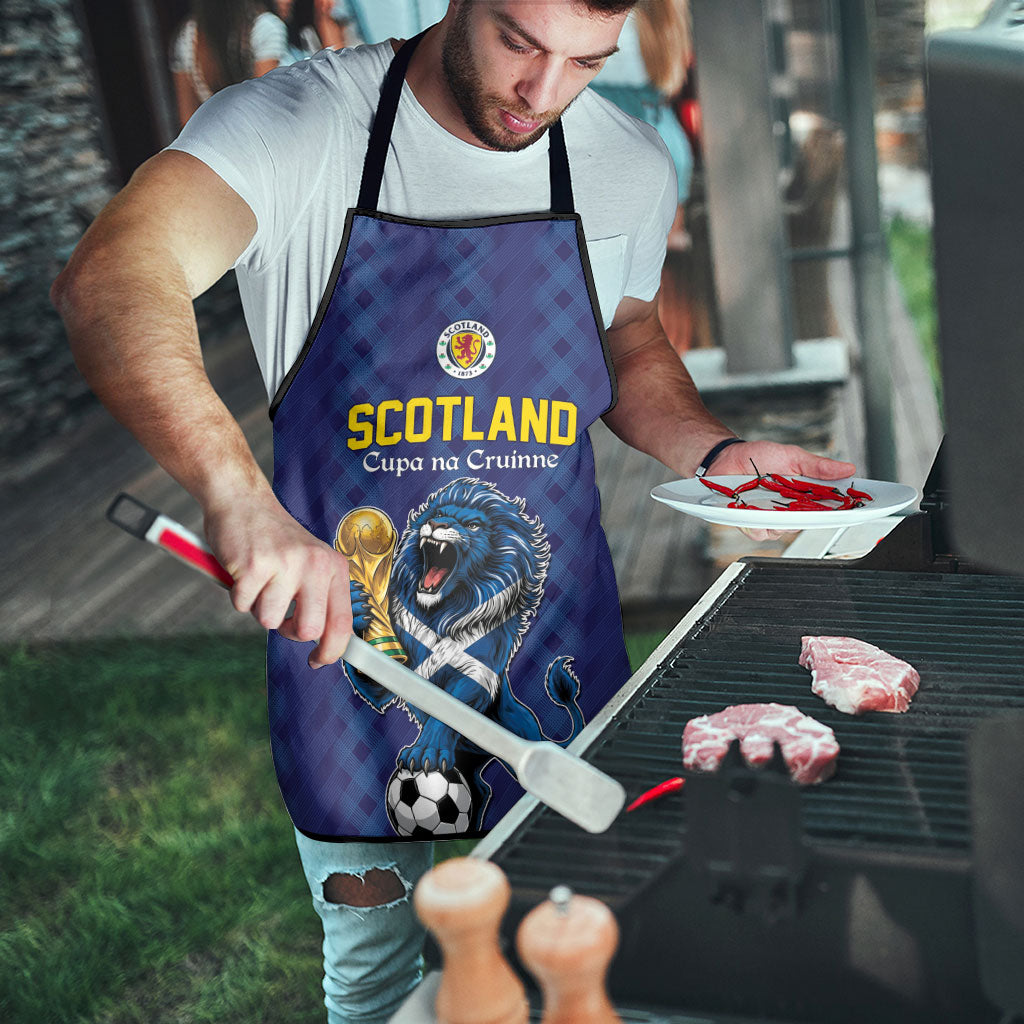 World Football 2026 Scotland Apron Scottish Tartan Cupa na Cruinne Glory