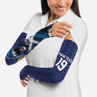 Custom World Football 2026 Scotland Arm Sleeves Scottish Tartan Cupa na Cruinne Glory