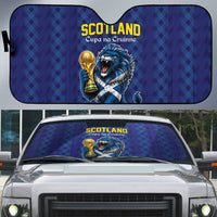 World Football 2026 Scotland Auto Sun Shade Scottish Tartan Cupa na Cruinne Glory