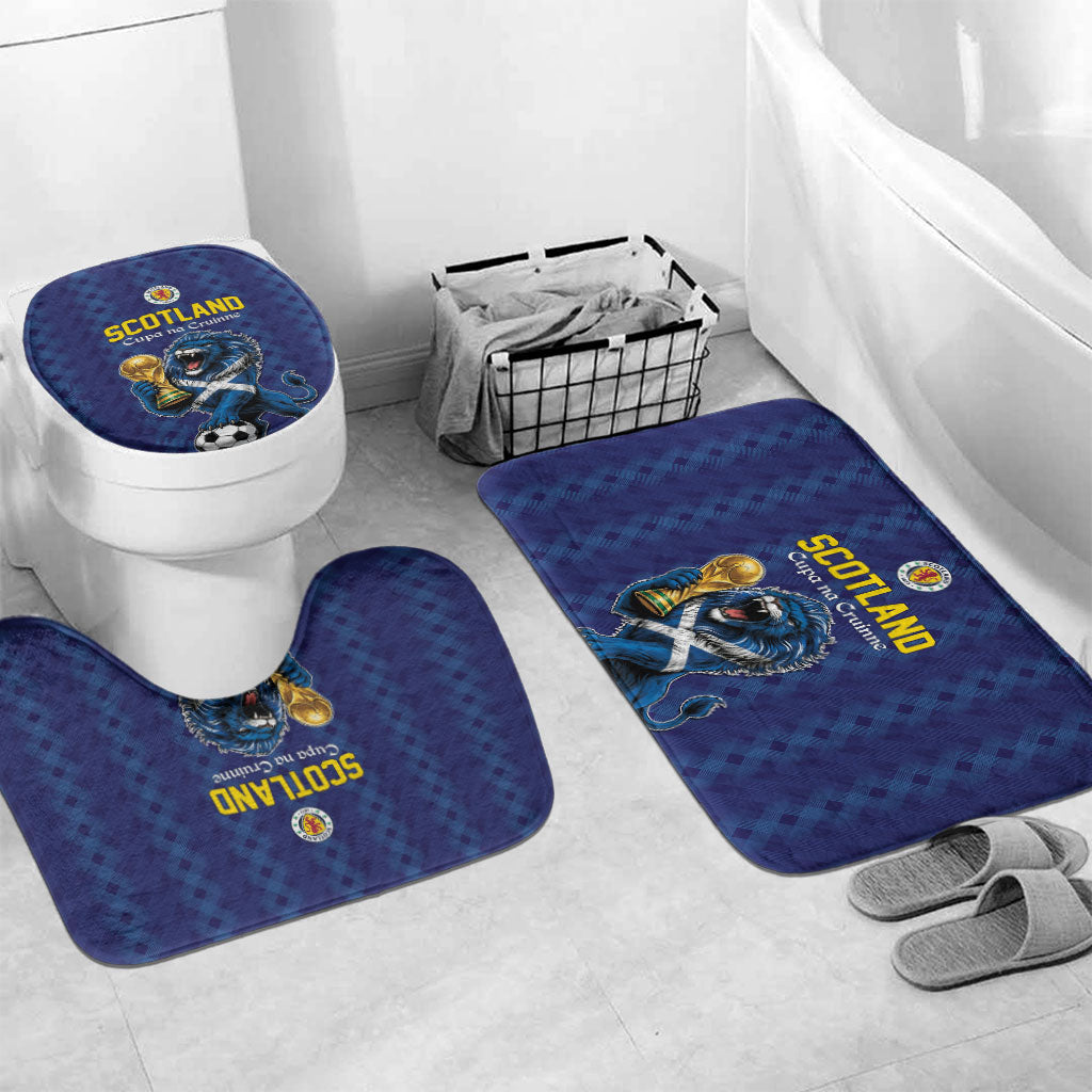 World Football 2026 Scotland Bathroom Set Scottish Tartan Cupa na Cruinne Glory