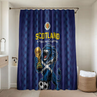 World Football 2026 Scotland Bathroom Set Scottish Tartan Cupa na Cruinne Glory