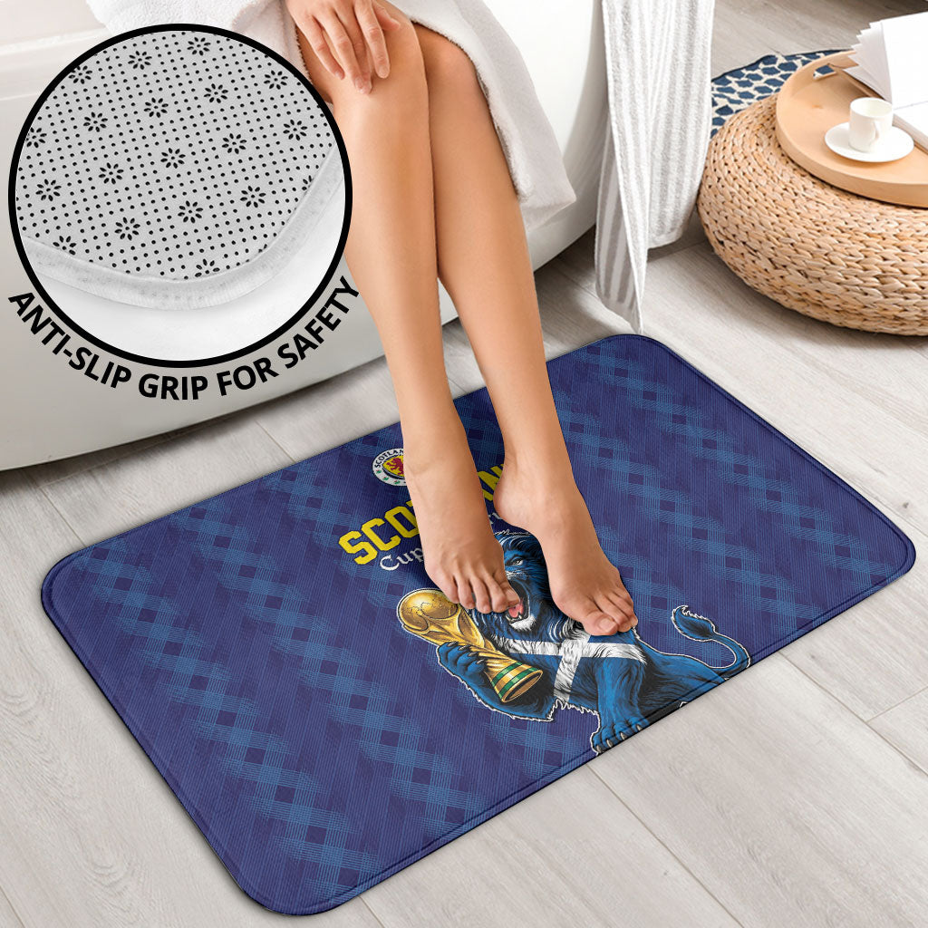 World Football 2026 Scotland Bathroom Set Scottish Tartan Cupa na Cruinne Glory