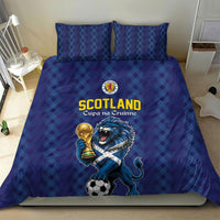 World Football 2026 Scotland Bedding Set Scottish Tartan Cupa na Cruinne Glory