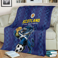 World Football 2026 Scotland Blanket Scottish Tartan Cupa na Cruinne Glory