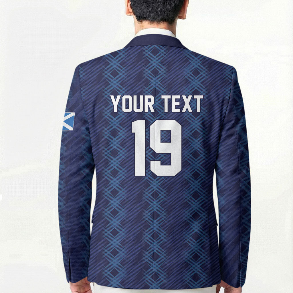 Custom World Football 2026 Scotland Blazer Scottish Tartan Cupa na Cruinne Glory