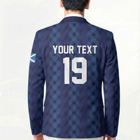 Custom World Football 2026 Scotland Blazer Scottish Tartan Cupa na Cruinne Glory