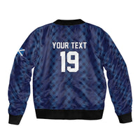 Custom World Football 2026 Scotland Bomber Jacket Scottish Tartan Cupa na Cruinne Glory
