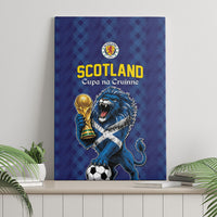 World Football 2026 Scotland Canvas Wall Art Scottish Tartan Cupa na Cruinne Glory