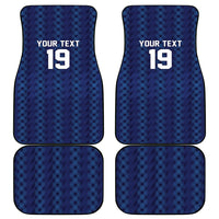 Custom World Football 2026 Scotland Car Mats Scottish Tartan Cupa na Cruinne Glory