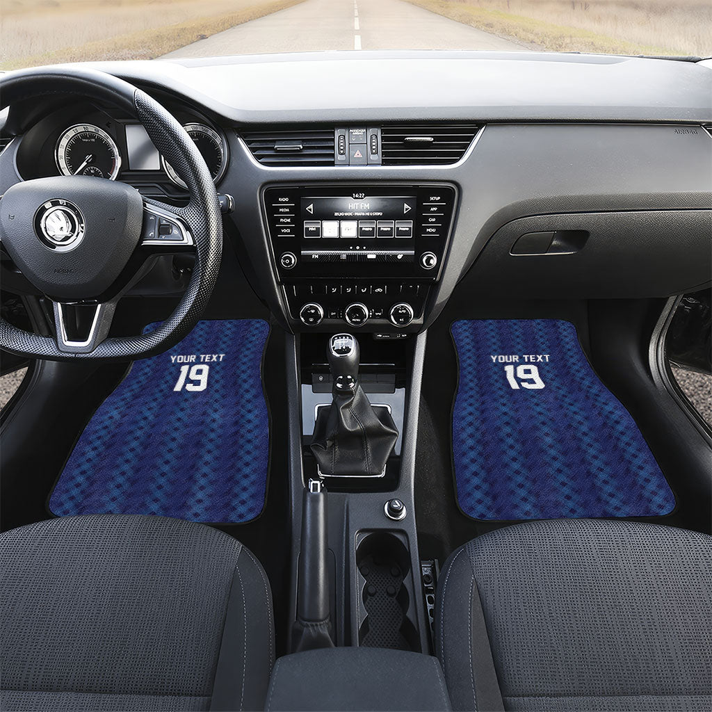 Custom World Football 2026 Scotland Car Mats Scottish Tartan Cupa na Cruinne Glory