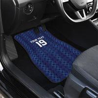 Custom World Football 2026 Scotland Car Mats Scottish Tartan Cupa na Cruinne Glory