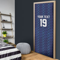 Custom World Football 2026 Scotland Door Cover Scottish Tartan Cupa na Cruinne Glory