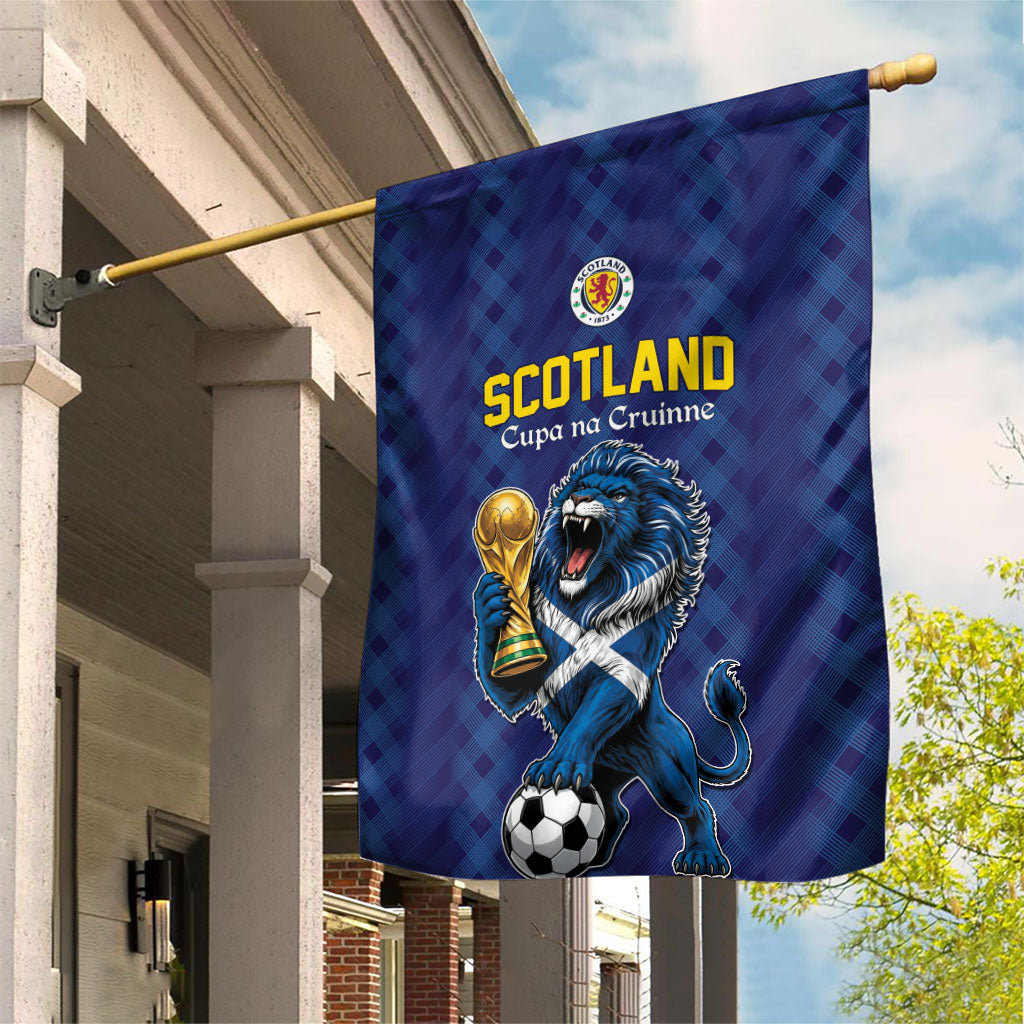 World Football 2026 Scotland Garden Flag Scottish Tartan Cupa na Cruinne Glory
