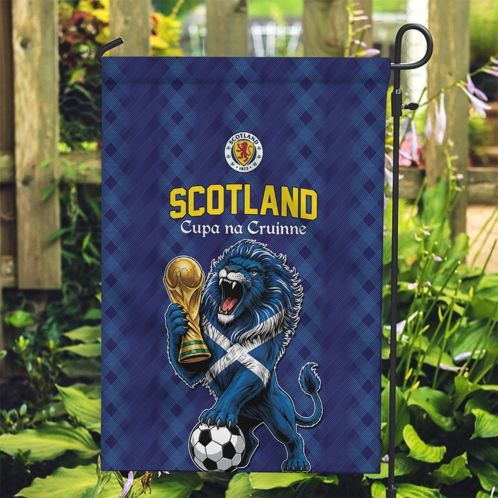 World Football 2026 Scotland Garden Flag Scottish Tartan Cupa na Cruinne Glory