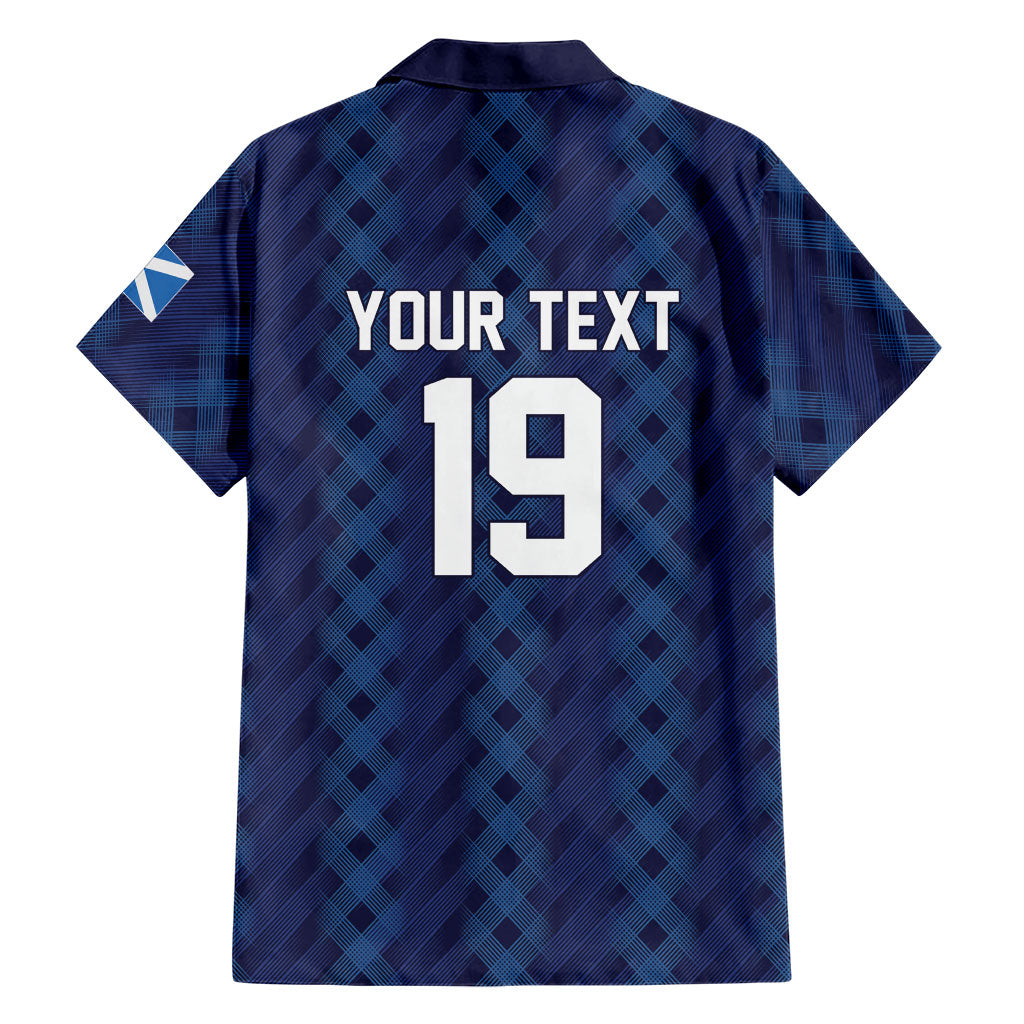 Custom World Football 2026 Scotland Hawaiian Shirt Scottish Tartan Cupa na Cruinne Glory