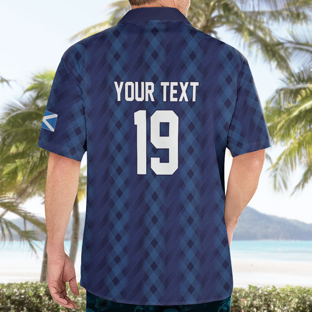 Custom World Football 2026 Scotland Hawaiian Shirt Scottish Tartan Cupa na Cruinne Glory