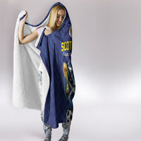 World Football 2026 Scotland Hooded Blanket Scottish Tartan Cupa na Cruinne Glory
