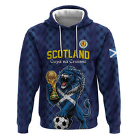 Custom World Football 2026 Scotland Hoodie Scottish Tartan Cupa na Cruinne Glory