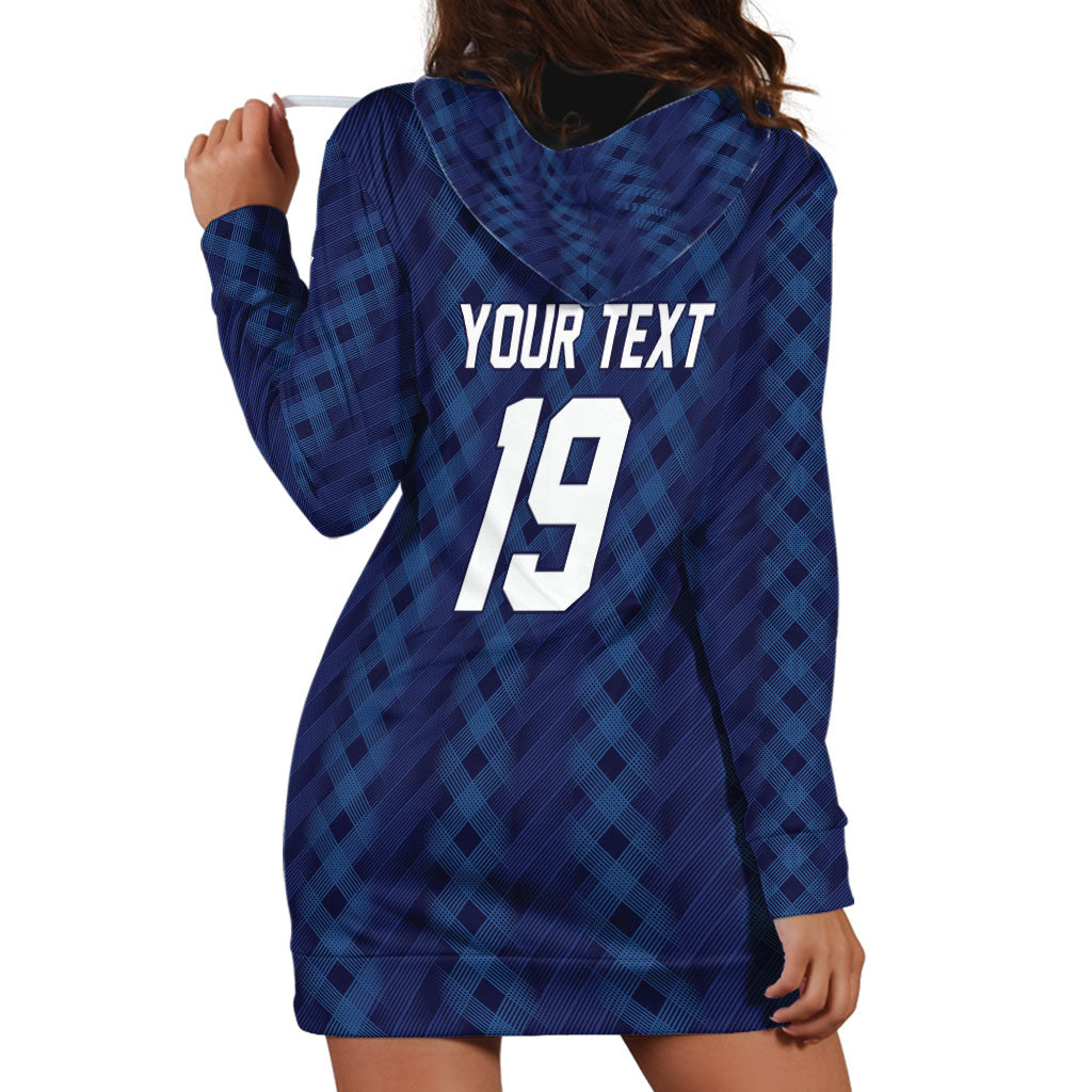 Custom World Football 2026 Scotland Hoodie Dress Scottish Tartan Cupa na Cruinne Glory