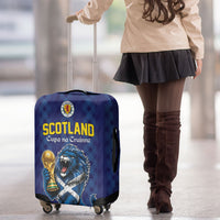 World Football 2026 Scotland Luggage Cover Scottish Tartan Cupa na Cruinne Glory