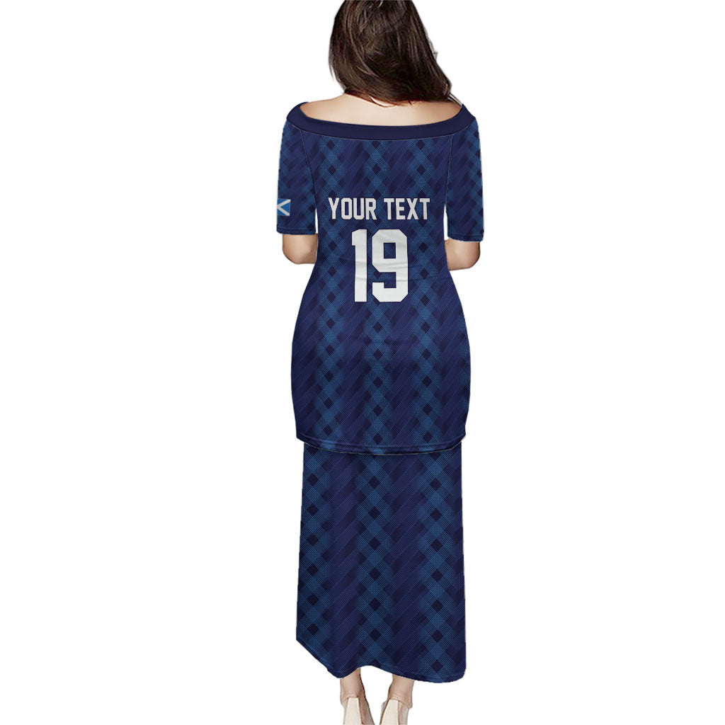 Custom World Football 2026 Scotland Puletasi Scottish Tartan Cupa na Cruinne Glory