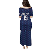 Custom World Football 2026 Scotland Puletasi Scottish Tartan Cupa na Cruinne Glory