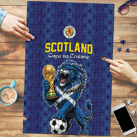 World Football 2026 Scotland Puzzle Scottish Tartan Cupa na Cruinne Glory