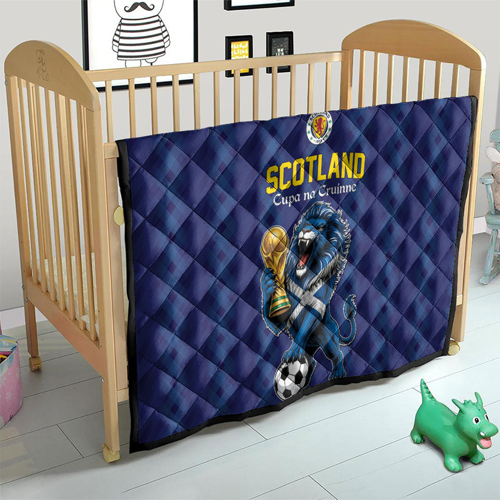 World Football 2026 Scotland Quilt Scottish Tartan Cupa na Cruinne Glory