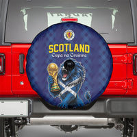 World Football 2026 Scotland Spare Tire Cover Scottish Tartan Cupa na Cruinne Glory