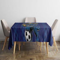 World Football 2026 Scotland Tablecloth Scottish Tartan Cupa na Cruinne Glory