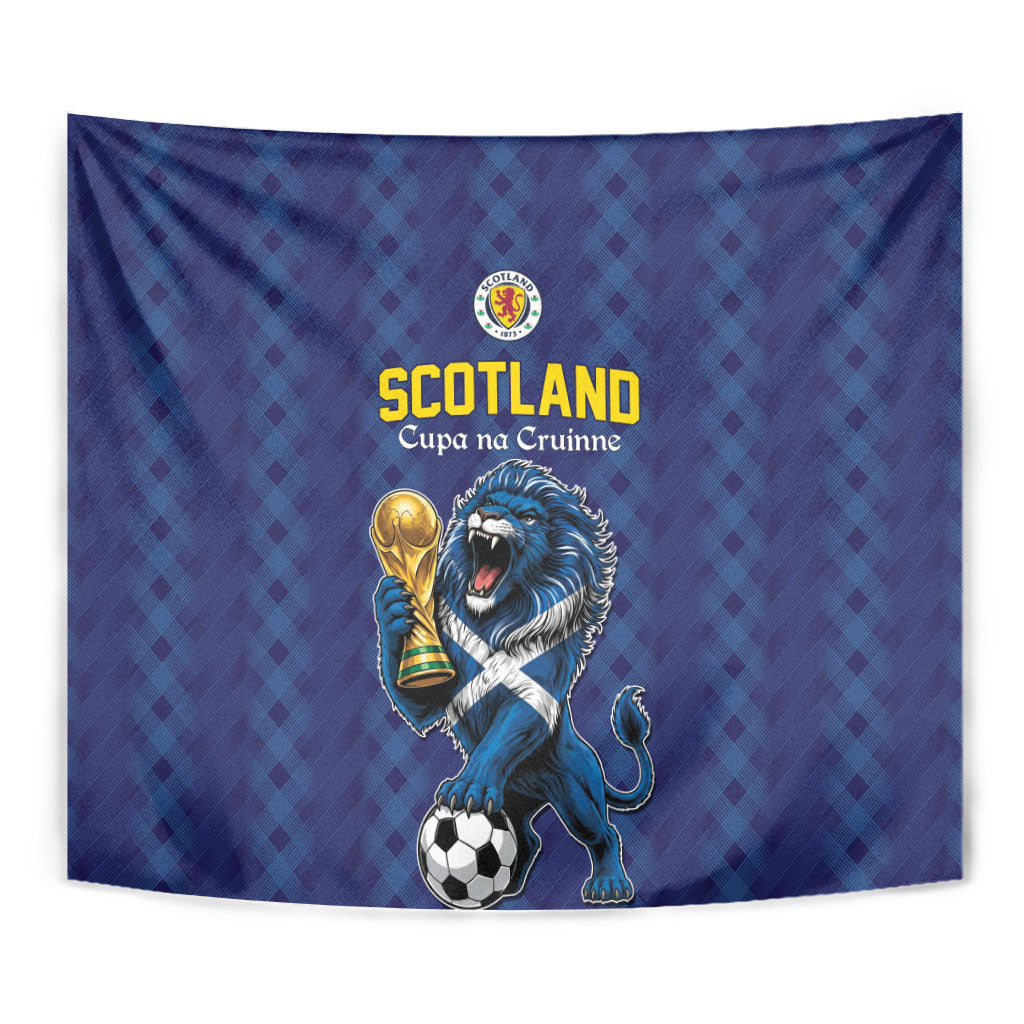 World Football 2026 Scotland Tapestry Scottish Tartan Cupa na Cruinne Glory