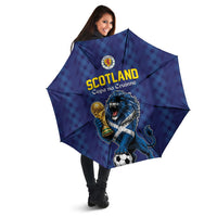 World Football 2026 Scotland Umbrella Scottish Tartan Cupa na Cruinne Glory