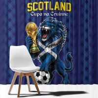World Football 2026 Scotland Window Curtain Scottish Tartan Cupa na Cruinne Glory