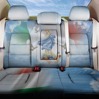 Italy Assumption Of Mary Back Car Seat Cover Blessed Virgin Mary Angel And Dove - Wonder Print Shop