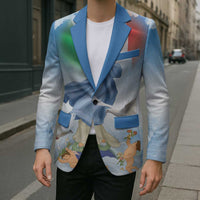 Italy Assumption Of Mary Blazer Blessed Virgin Mary Angel And Dove - Wonder Print Shop