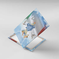 Italy Assumption Of Mary Canvas Wall Art Blessed Virgin Mary Angel And Dove - Wonder Print Shop