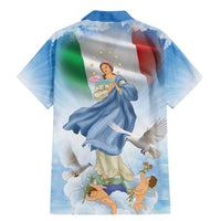 Italy Assumption Of Mary Family Matching Mermaid Dress and Hawaiian Shirt Blessed Virgin Mary Angel And Dove LT19