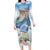 Italy Assumption Of Mary Long Sleeve Bodycon Dress Blessed Virgin Mary Angel And Dove LT19