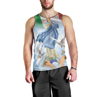 Italy Assumption Of Mary Men Tank Top Blessed Virgin Mary Angel And Dove LT19